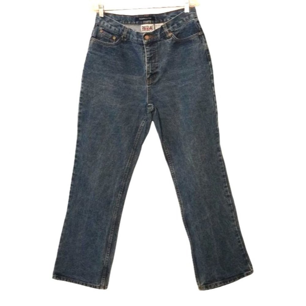 Bill Blass Jeans, High Waisted, Blue Denim, Mom Jeans, Tagged Size 10, Perfect F